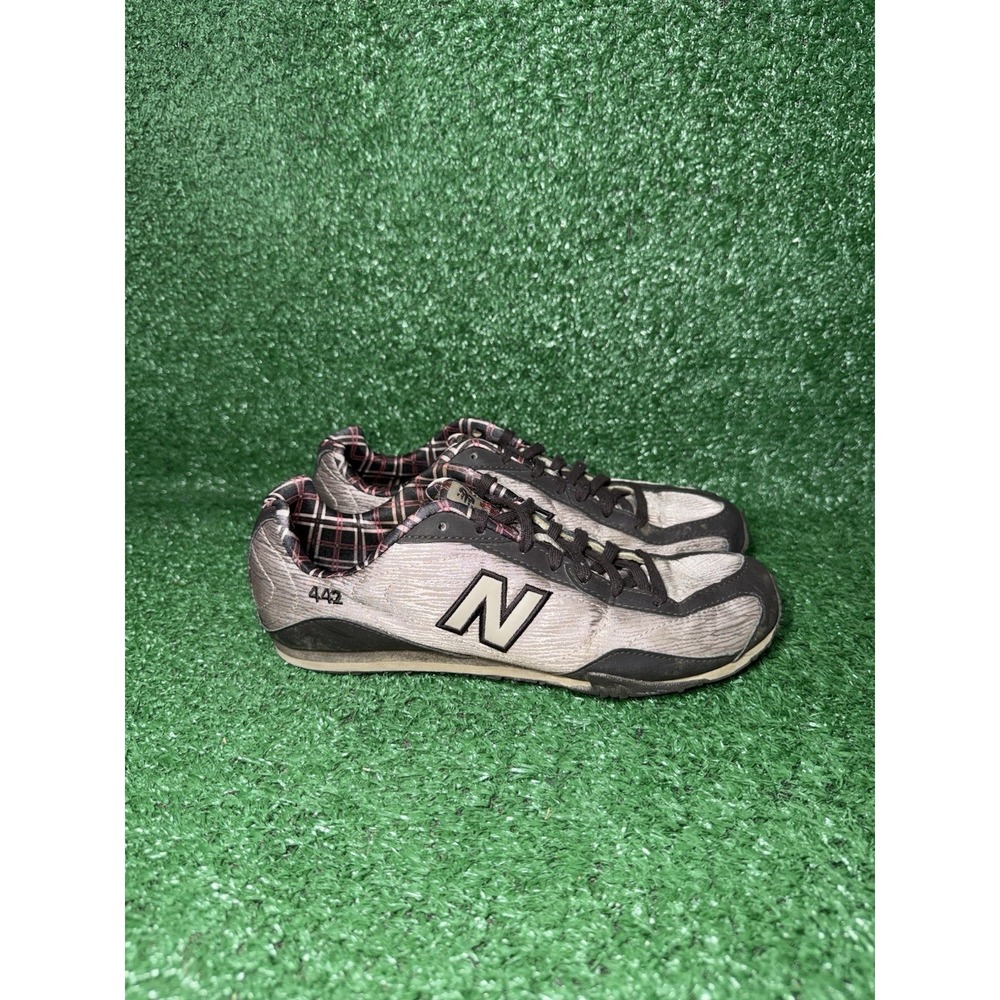 New Balance 442 Women Size 9 B Brown Leather Comfort Shoes‎ Walking Sneakers